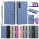 thumbnail image 1 of Funda Cartera de PU para Samsung Galaxy A15 con Tarjetas, Azul, 1 of 6