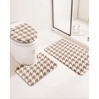 Mylhogar - Set De Baño 3 Piezas Suaves Y Absorbentes