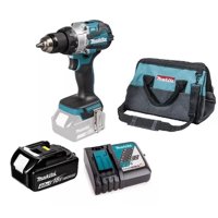 Taladro Atornillado Percutor 13Mm 110Nm + Bolso Makita Dhp489 4 Ah
