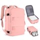thumbnail image 1 of Mochila Viaje Avión Multifuncional Articulo Personal Rosado, 1 of 5