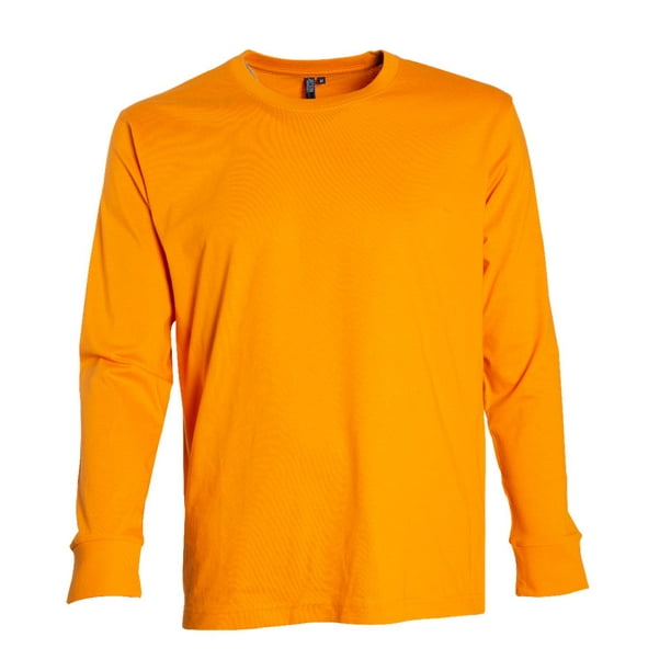 Polera Polo Tubular M/L Hombre naranja S
