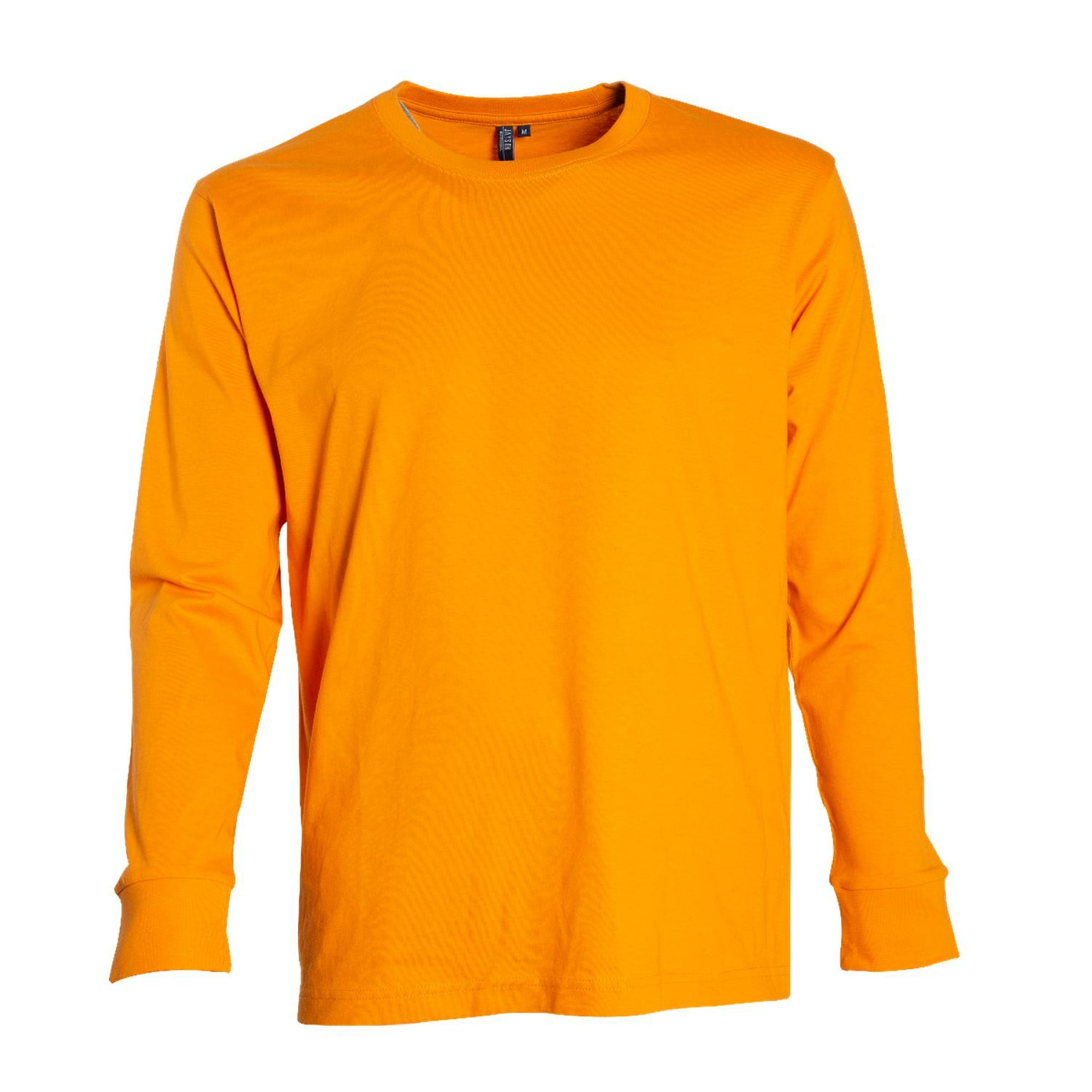 Jayson - Polera Polo Tubular M/l Hombre Naranja S