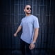 thumbnail image 1 of Polera Oversize Gris Plata S, 1 of 3