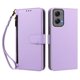 thumbnail image 3 of Funda con Billetera para [Motorola Moto G Stylus 2024 5G] con Bolsillo Zipper y Tarjetero Morado claro, 3 of 6