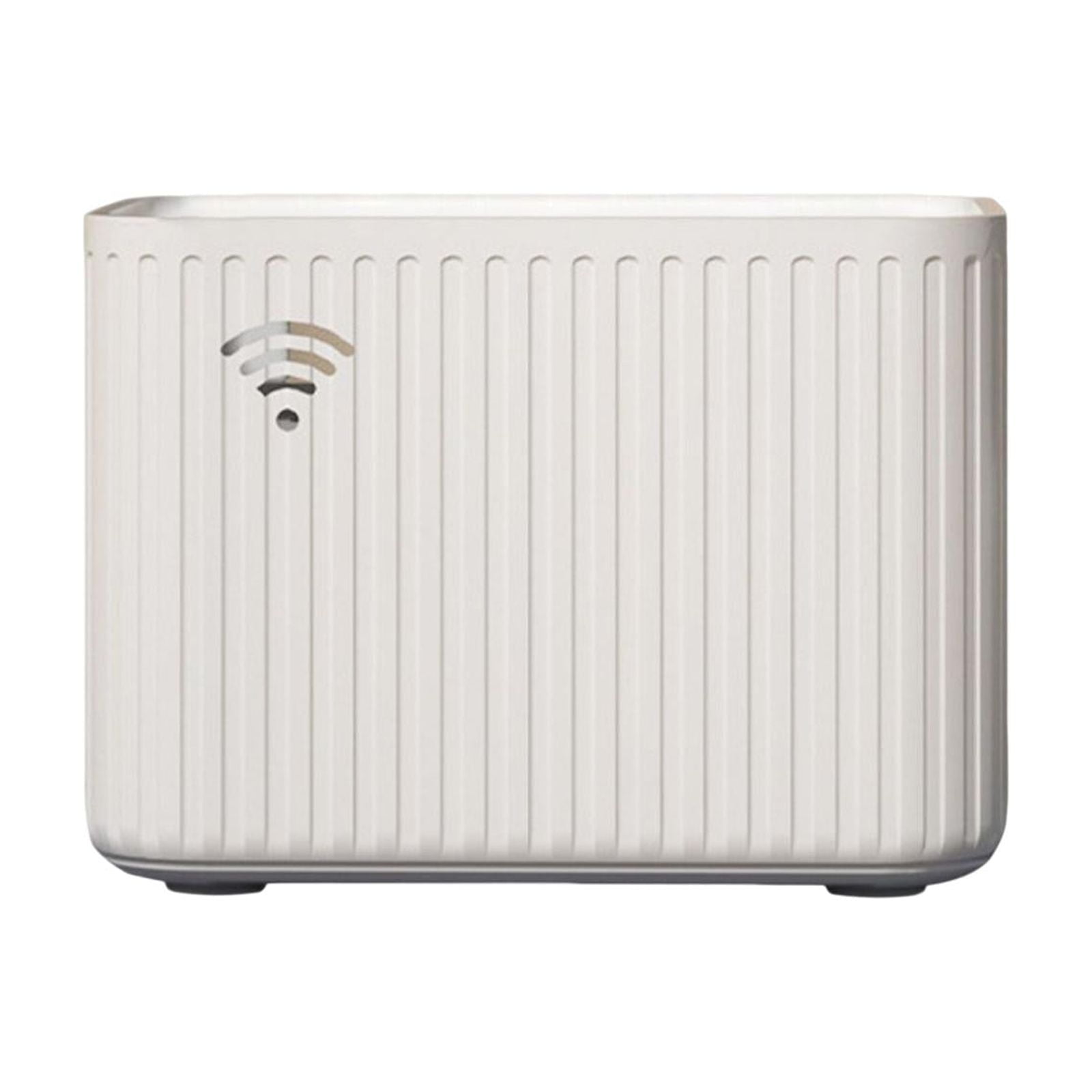 Bothyi - Caja De Almacenamiento Del Enrutador Decoración De La Caja De Administración De Cables Que Oculta El Cable Para El Dormitorio Blanco