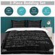 thumbnail image 5 of Death Note Anime Home Bed 3-piece Set Classic Japanese Anime Polyester Wash Student Dormitory Set, 5 of 5