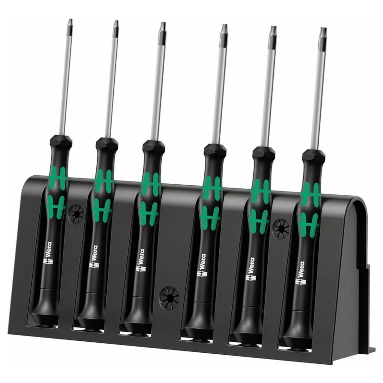 Wera - Set Destornilladores Electrónicos Torx Bo (6 Piezas + Bandeja)