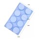 thumbnail image 3 of Molde De Silicona Jabon Moldes Hielo Molde 8 Cavid Redondo Multicolor, 3 of 10