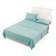 thumbnail image 1 of Juego sabana poli algodon 200 hilos 2 plazas color celeste, 1 of 3