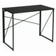 thumbnail image 1 of Mesa Escritorio Plegable de Metal y Madera Negro 100x50x75 cm, 1 of 6