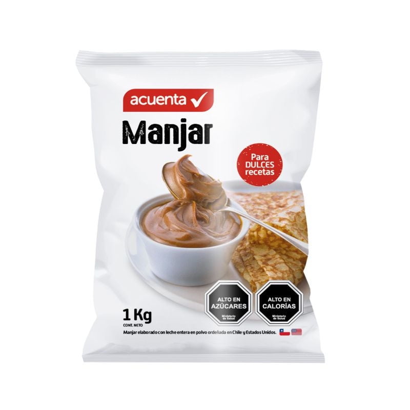 Manjar Bolsa 1 kg Acuenta