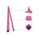 thumbnail image 3 of Corbata Ancha de Lunares para Hombre INSPIRE CHIC, Formal y Casual, Rojo Rosado, Talla Única, 3 of 5