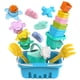 thumbnail image 1 of Set de juguetes de playa uToyz Splash & Sand Adventure 18 piezas 1+, 1 of 8