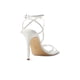 thumbnail image 5 of Zapatos Calvin Klein Tegin - Sandalia con tacón para mujer, color blanco, talla 11, 5 of 5