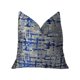 thumbnail image 1 of Cojín decorativo Plutus Brands Plutus Abstract Plaid 66x66 cm azul marino/azul/gris, 1 of 2