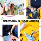 thumbnail image 5 of Set de marcadores de pintura POSCA rojo 3‑pack MOP’R, PC‑17K, PC‑8K, 5 of 6