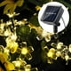 thumbnail image 2 of Set 3 Guirnalda Solar Flor Calida 50 Led Decoracion 7 Metros, 2 of 3