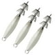 thumbnail image 1 of 3x Anzuelos Luminosos Para Calamar, Señuelos De Pesca Artificiales, Anzuelos De Metal Para Calamar, Color Blanco, 1 of 5