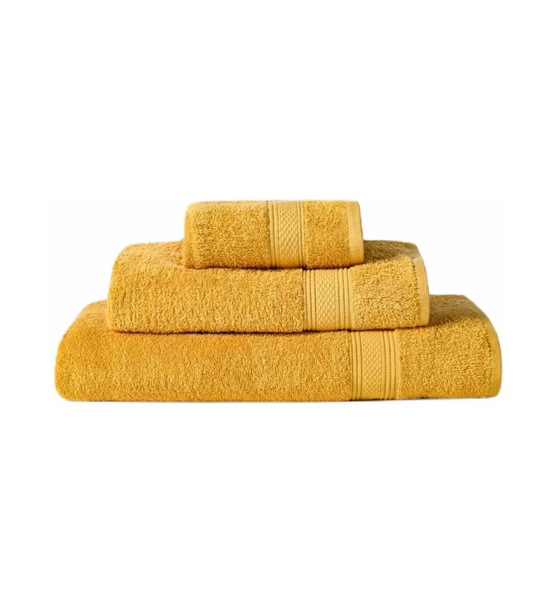 Genérico - Sábanas De Baño 450 G Af Cannon 76X160 Cm Color Amarillo
