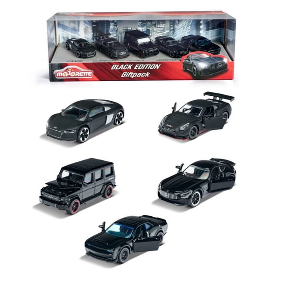 Set Vehículo Black Edition 5 Piezas