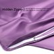 thumbnail image 5 of FUNDAS DE ALMOHADA DE SATÉN SUAVE COMO LA SEDA REGALWOVEN CON CREMALLERA FUNDAS DE ALMOHADA LARGAS QUEEN PÚRPURA, 5 of 7