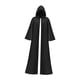 thumbnail image 1 of Capa con Capucha para Halloween, Capa de Cosplay de Longitud Completa, Disfraz de Mago, para Fiesta Punk de Pascua, Carnaval , Negro XL, 1 of 5