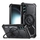 thumbnail image 1 of For Samsung Galaxy S23 S22 S21 Ultra S23 Plus Case Metal Kickstand Magnetic Case , Heavy Duty Bumper Shockproof Phone Case, 1 of 5