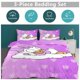 thumbnail image 5 of Daisy Duck Print Bedding Set Pattern Duvet Cove Set 3 Pieces 1 Quilt Cover And 2 Pillowcases for Women Men Teens, 5 of 5