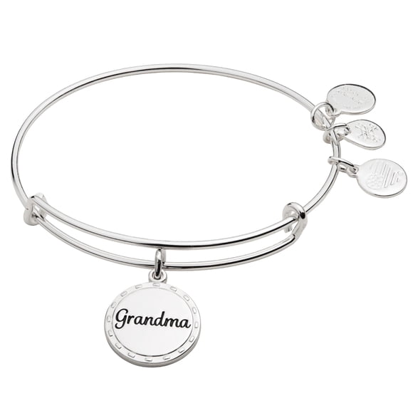 Brazalete con forma de madreperla Alex and Ani Grandma para mujer