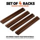 thumbnail image 4 of Set de 4 Soportes para Mahjong MUTEX de Madera de Nogal 44 cm con Empujadores, 4 of 7