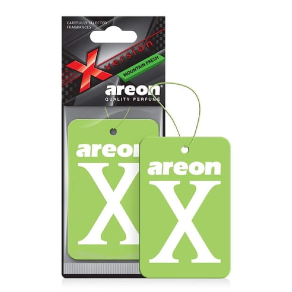 Ambientador para auto AREON XV08 Mountain Fresh, paquete de 12