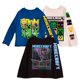 thumbnail image 1 of Camiseta Minecraft Pack de 3 Talla 7 Negro/Blanco/Azul Royal, 1 of 7