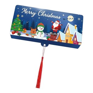 Bothyi - Sobre Navideño Para Dinero Con Diseño De Feliz Navidad Para Mamá Y Niña, Color Azul