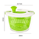 thumbnail image 4 of Escurridor Ensalada Centrifuga Secado Rapido Frutas Verduras, 4 of 8