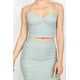 thumbnail image 5 of Conjunto de Top de Tirantes Fruncido y Minifalda, 5 of 5