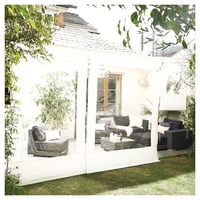 Vincenzi - Cortina Roller Cierre De Terraza Blanca 150X250Cm