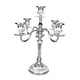 thumbnail image 4 of Candelabro De Metal Romántico Candelabro De 5 Brazos Centros De Mesa Para Bodas Plata, 4 of 5