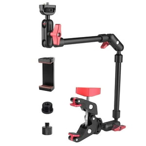 Soporte Para Cámara Magic Arm Jinsui De 57 Cm Con Soporte Para Teléfono Y Abrazadera