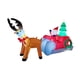 thumbnail image 2 of Decoración Inflable Navideña De Papá Noel, Decoración Inflable Navideña Para Patio Exterior, 2 of 5