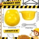 thumbnail image 2 of Set de 36 bowls para helado Uiifan, casco de construcción amarillo, 8 oz, 2 of 3