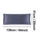 thumbnail image 2 of PiccoCasa 2 Paquete de Fundas de Almohada Corporal de Satén, Gris Pizarra 20x54 pulgadas, 2 of 7