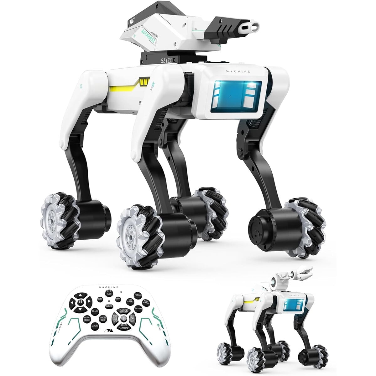 Robot Perro 3en1 Shantou 30 Acciones Voz Control Remoto