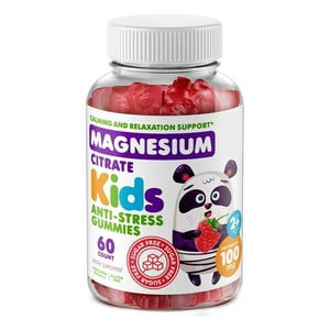 Kids Smart Citrato De Magnesio Gomitas Para Niños 60U Berry