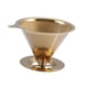 thumbnail image 1 of Filtro De Café Permanente De Acero Inoxidable Colador De Café Permanente Sin Papel Dorado, 1 of 3