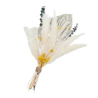 Bothyi - Arreglo Floral De Decoración De Sala De Estar Para El Hogar Con Flores De Caña De Hierba De Pampa Seca