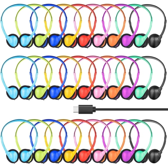 Auriculares MENGLALA USB‑C con cable – Pack de 50