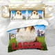 thumbnail image 5 of Lassie Conjunto de sábanas temático, trío de piezas, cómodo y amigable con la piel, diseño único, regalo de decoración para el hogar para familiares, amigos y fans, 90 cm * 190 cm, 5 of 6