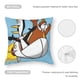 thumbnail image 5 of Tennessee Tuxedo y sus Historias Fundas de almohada de terciopelo con tema, regalos de funda de almohada, decoración para el hogar, cojín de lanzar, regalo de cumpleaños para fans y parejas.61*61cm., 5 of 6
