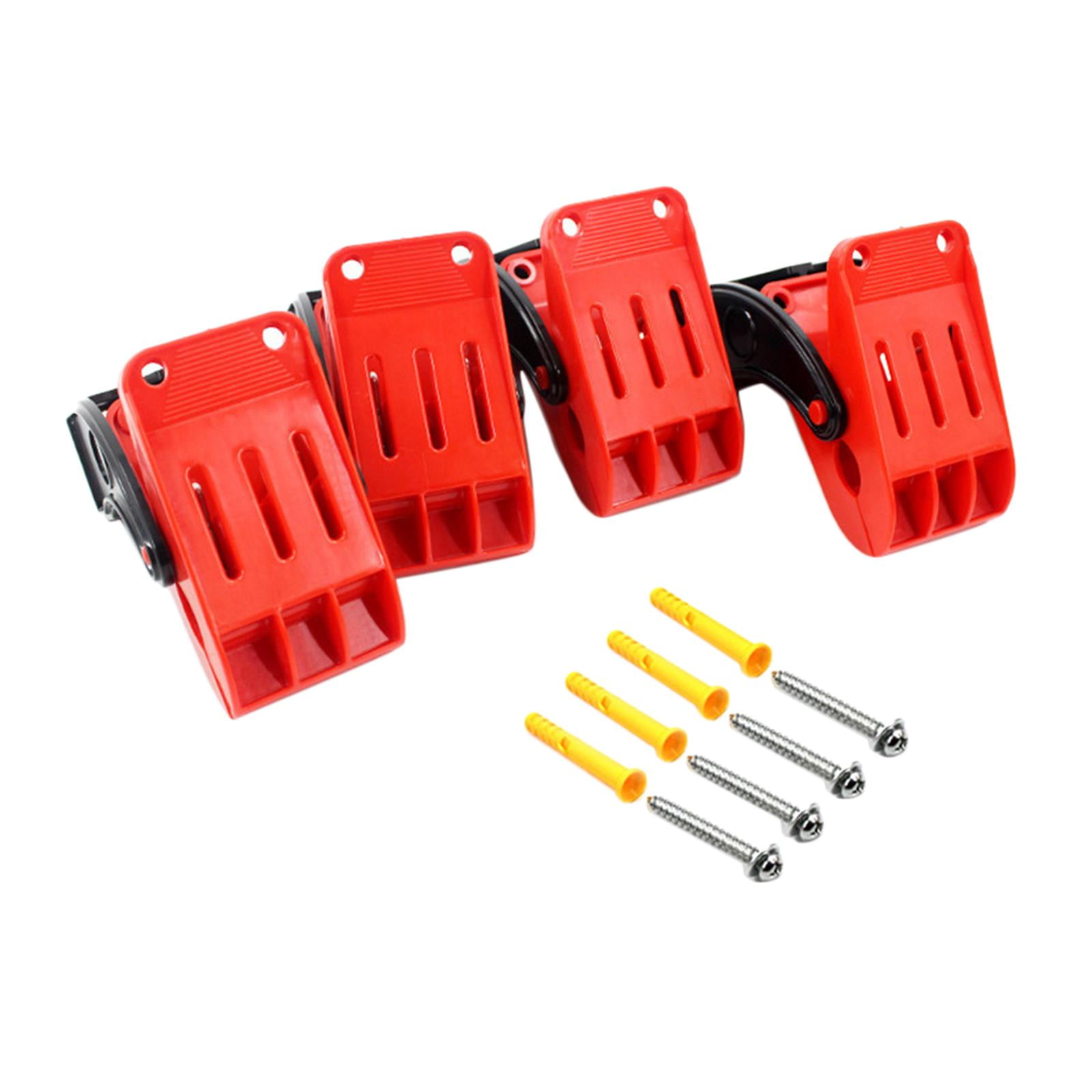 Ioensy - 4 Uds. Clips De Fijación Para Alfombrilla De Coche, Gran Flexibilidad, Almohadilla De Secado Rápido, Gancho De Limpieza