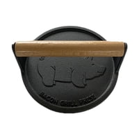 Magideal - Prensa Para Hamburguesas Con Correa Inferior, Prensa Para Hamburguesas, Machacador De Carne Molida De Alta Resistencia, Máquina Para Hacer Hamburguesa